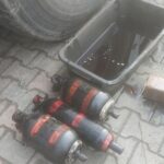 Uzupełnienie gazu w hydroakumulatorach