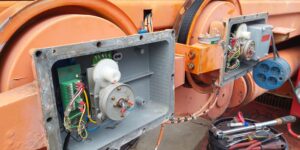 Wymiana linki długości oraz potencjometra tele 1 w żurawiu LIEBHERR LTM1120