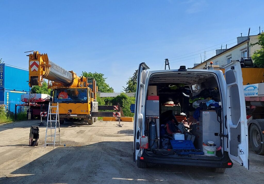 Uszczelnienie siłownika teleskopowania LIEBHERR LTM 1055.1