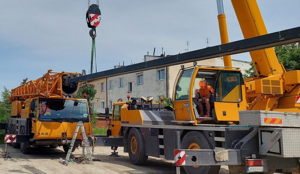Uszczelnienie siłownika teleskopowania LIEBHERR LTM 1055.1