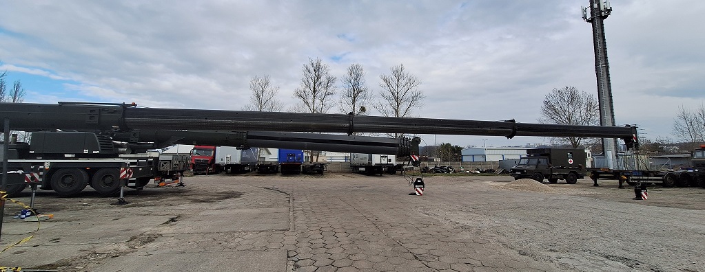 Fotorelacja z wymiany wyciągarki głównej RESURS - LamikCranes.pl